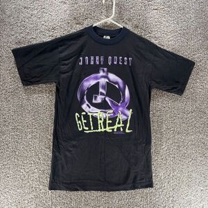 Vintage Jonny Quest Shirt Mens Small Black 1996Cartoon Network Single Stitch 90s